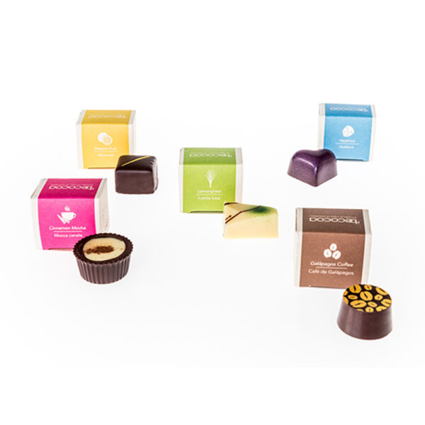 60 Individual Pralines - 12 Signature Flavors