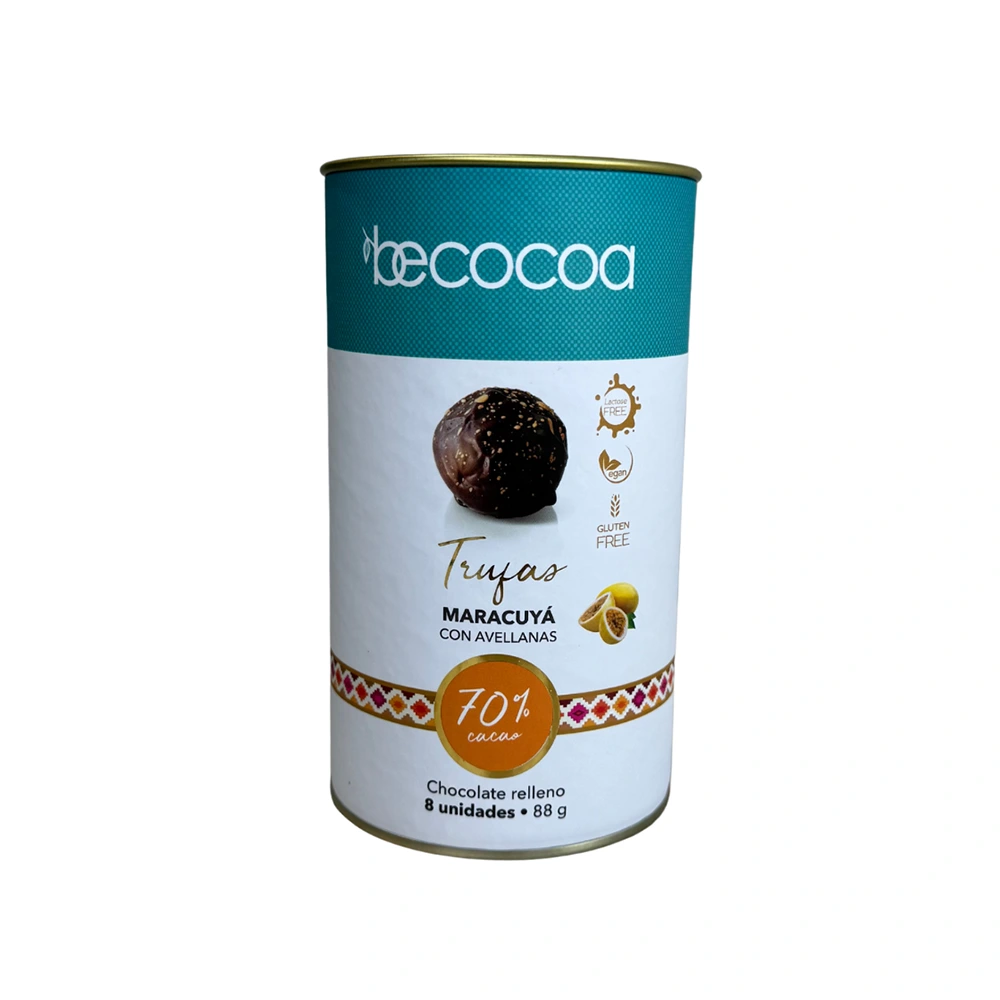 8 Passion Fruit Truffles